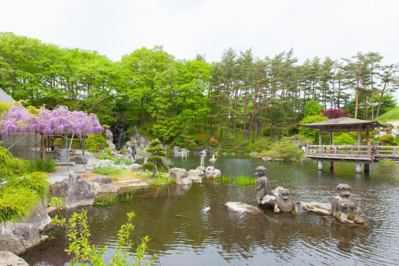 ホテル たかむろ水光園 遠野市 エクステリア 写真