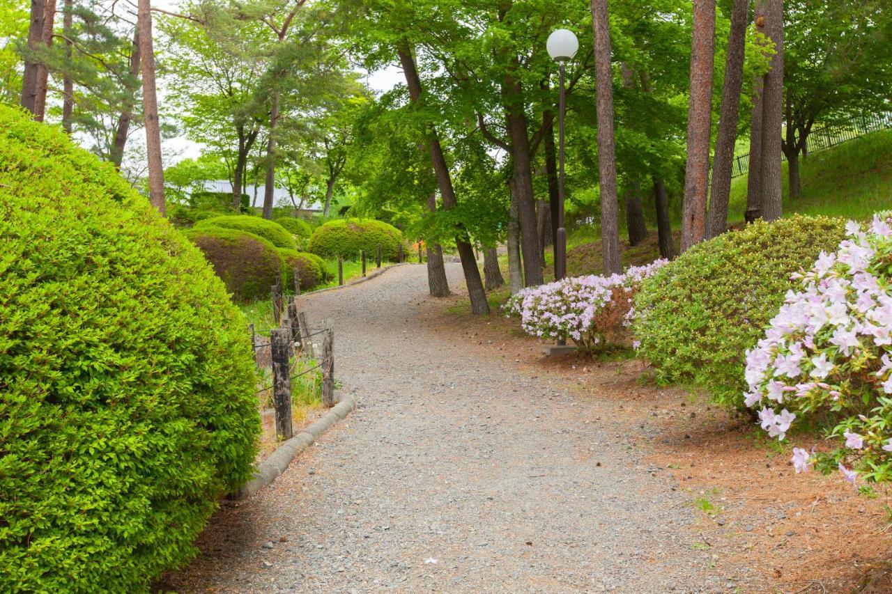ホテル たかむろ水光園 遠野市 エクステリア 写真