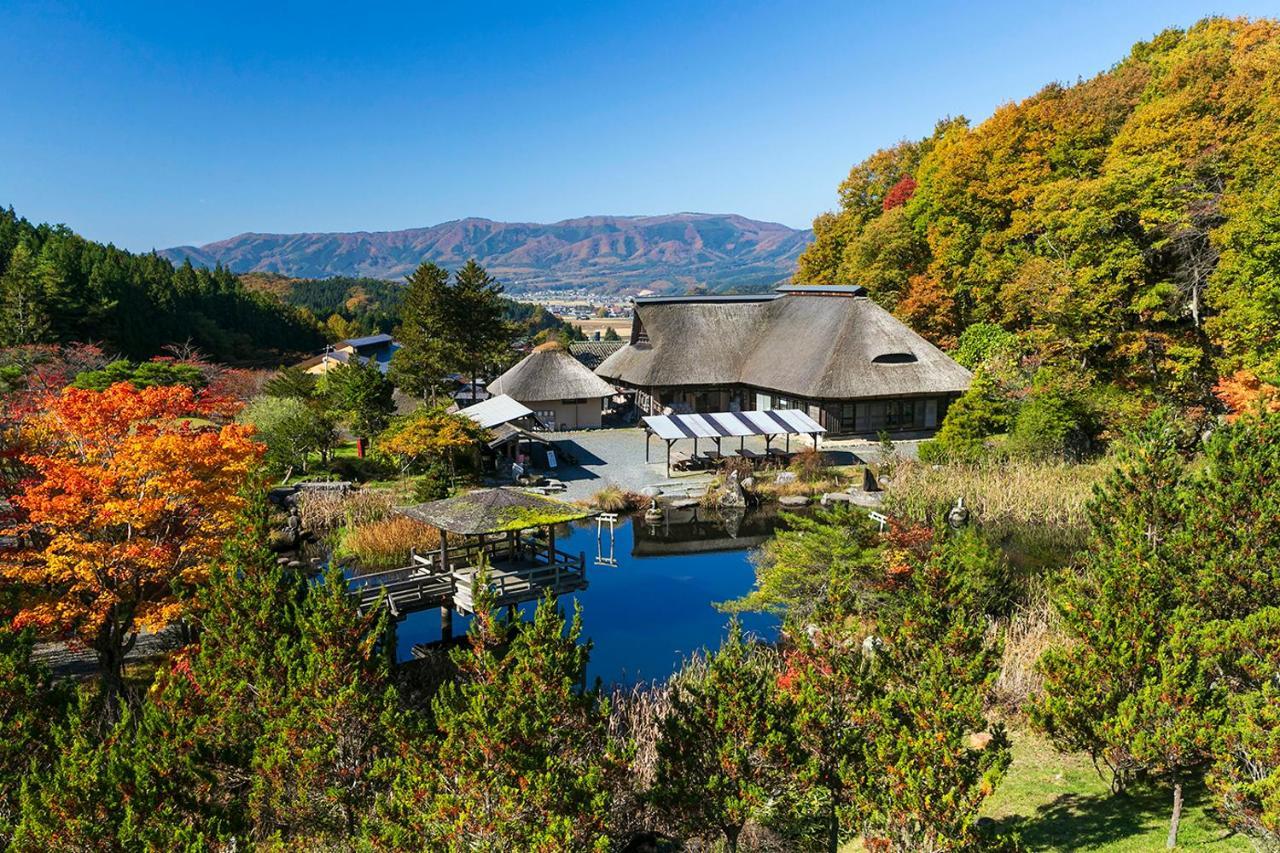 ホテル たかむろ水光園 遠野市 エクステリア 写真