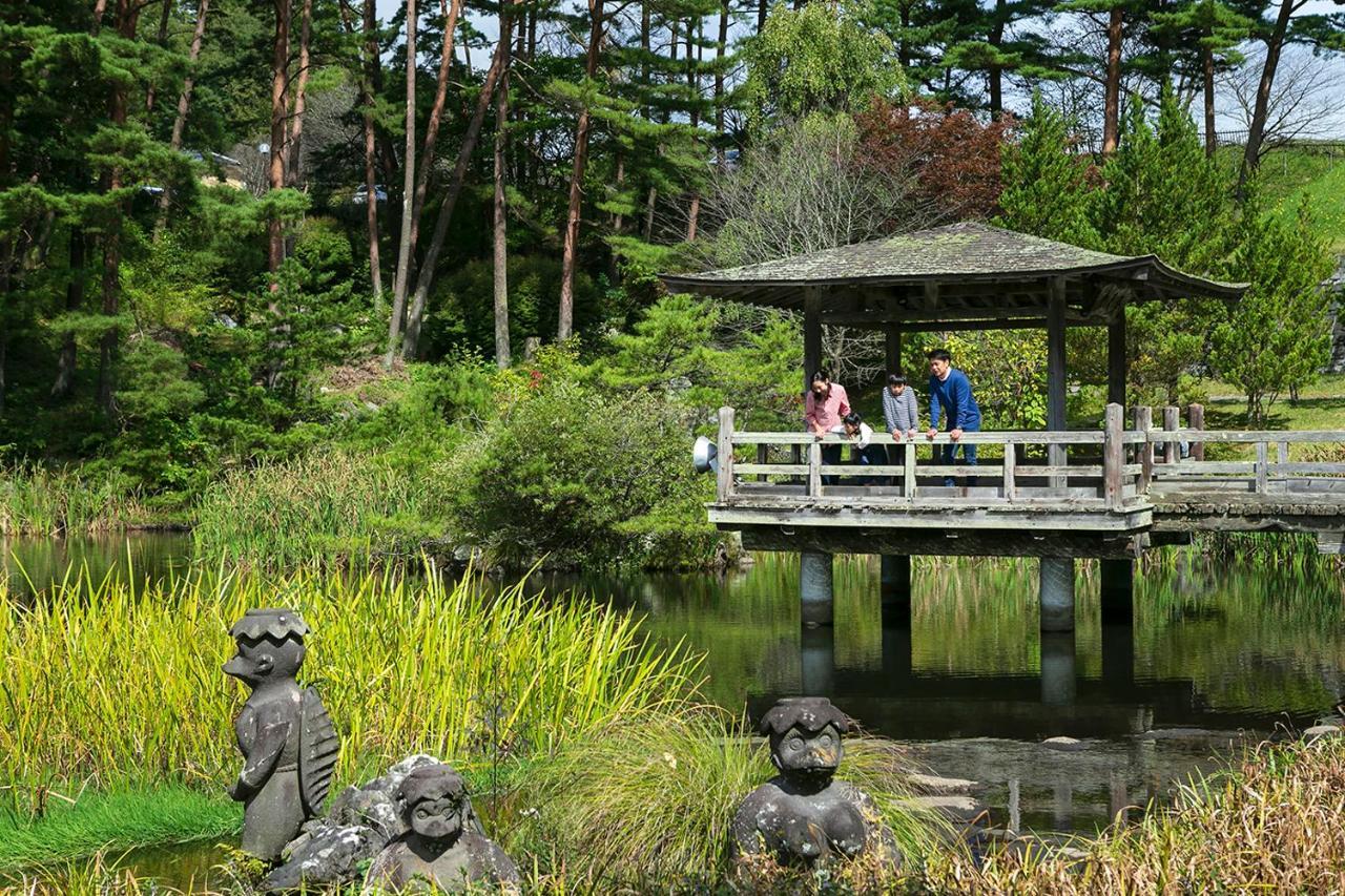 ホテル たかむろ水光園 遠野市 エクステリア 写真