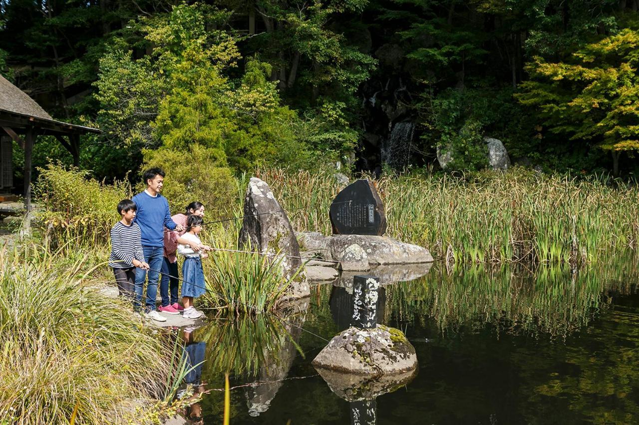 ホテル たかむろ水光園 遠野市 エクステリア 写真